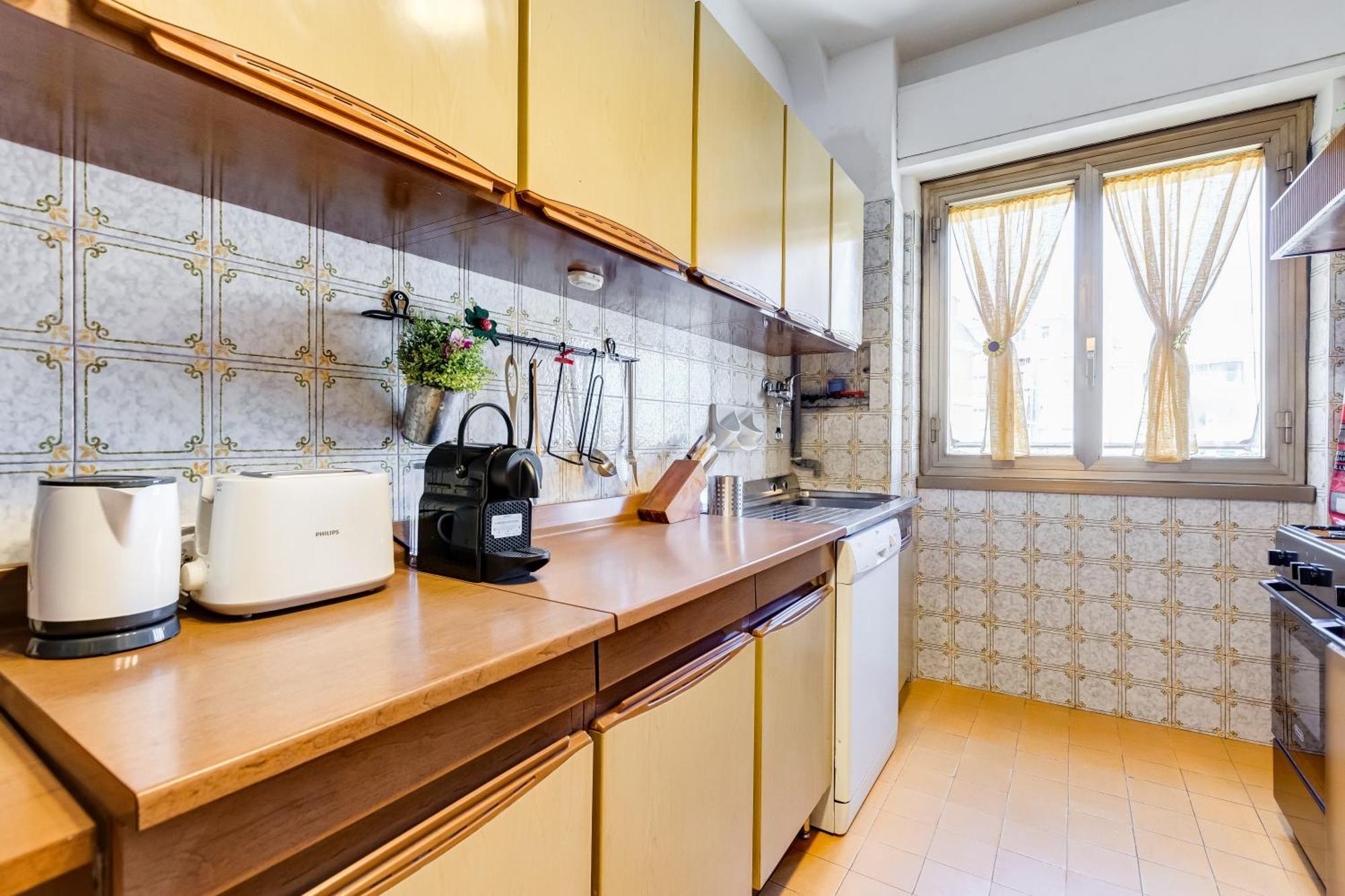 Apartment The Pope's Oasis Near Trastevere And Historical Center Rom